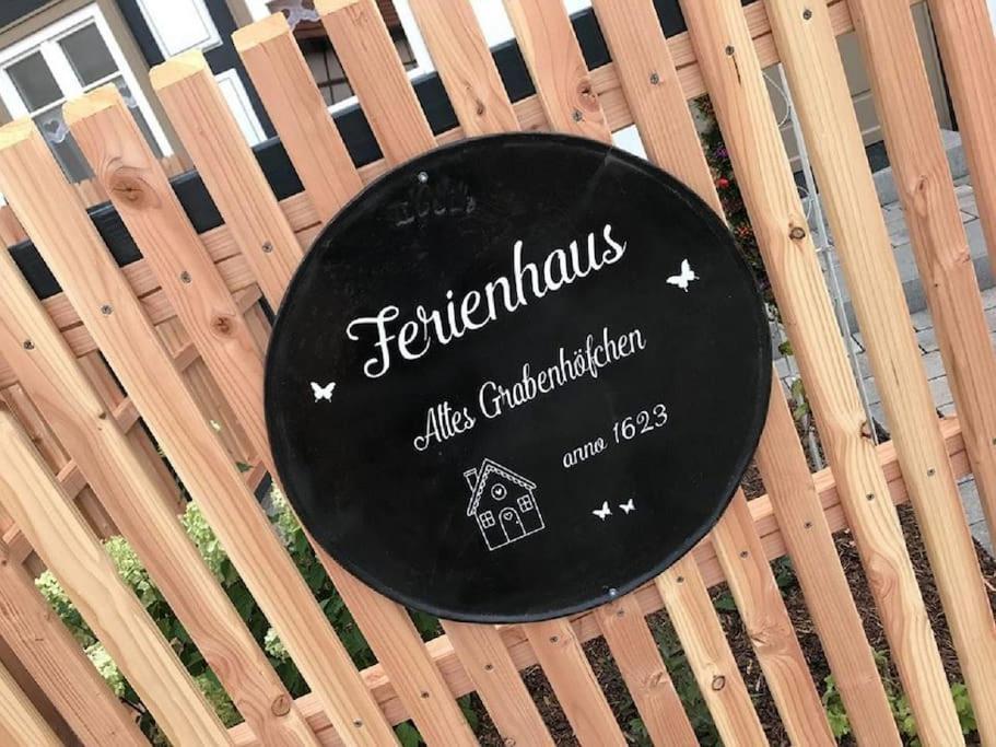 Altes Grabenhoefchen - 5 Sterne Ferienhaus Sondheim エクステリア 写真